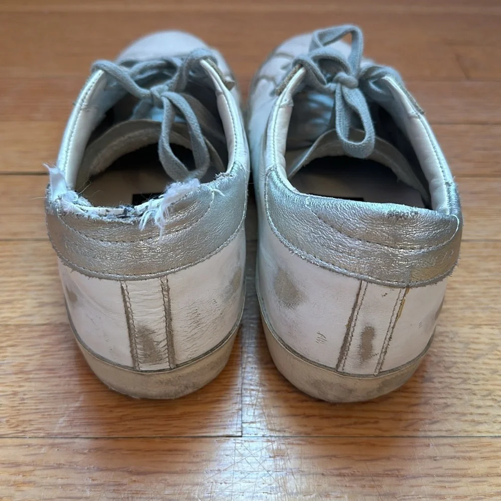 Golden goose super star classic white with gold star - Picture 3 of 6